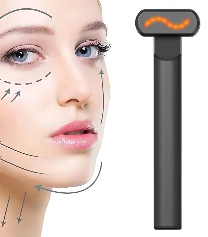 4-in-1 EMS Skincare Wand with Heat Therapy