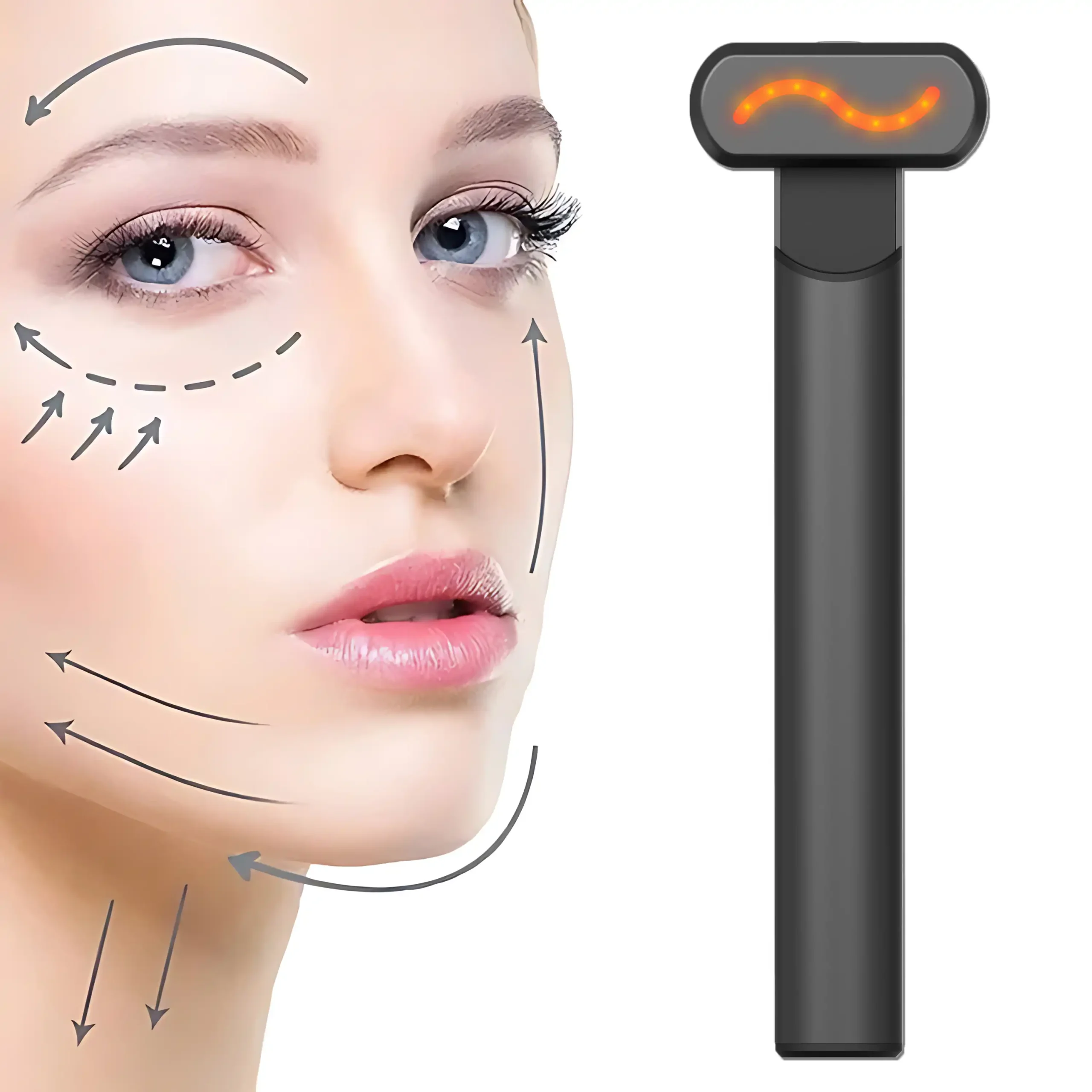 4-in-1 EMS Skincare Wand with Heat Therapy