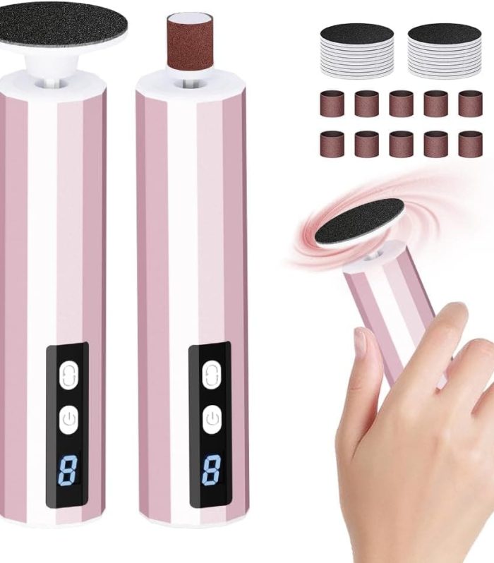 Wireless 2-in-1 Electric Foot Callus Remover - 9 Speed Pedicure Tool