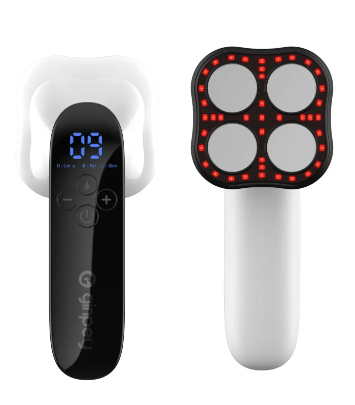 3-in-1 Body Contouring Massager - RF, Red Light & Vibration Tech | USB-C Rechargeable